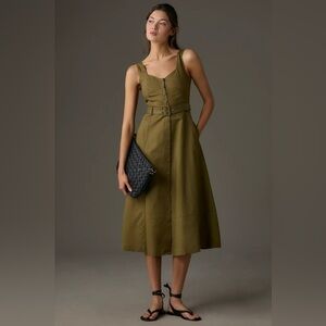 NWT PAIGE Arienne Midi Dress